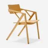 Ke Zhang, Tango chair, 2015 / 2024, ash, birch plywood