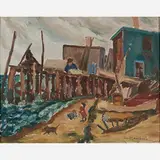 Joseph Meierhans, Untitled (Dock Scene)