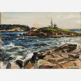 John Fulton Folinsbee, Untitled (Maine Shore)