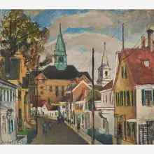 Nancy Maybin Ferguson, Untitled (City Hall)