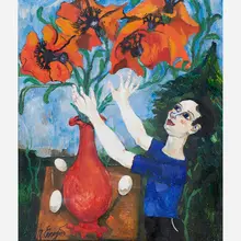 Philip Evergood, The Little Connoiseur (Sic)