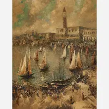 Ludolfs Liberts, Untitled (Venetian Scene), Latvia