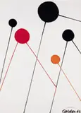 Untitled by Alexander Calder, 1968, lithograph on paper, sold Jun 2001