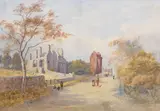 Margaret Brodie, The Earl's Palace and the Bishop's Palace, Kirkwall, watercolour