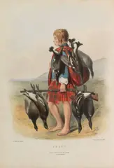 R. R. McIan, Clans of the Scottish Highlands, A set of ten framed and glazed hand-coloured aquatint plates by Dickinson
