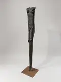 Lothar Fischer, Große Domina Lubeca, 1990, Bronze mit schwarzbrauner Patina
