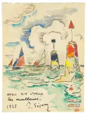 Paul Signac, Lézardrieux. Les balises
