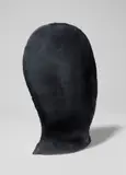 Michael Croissant, Kopf, 1999, Bronze mit mattschwarzer Patina, geschweißt