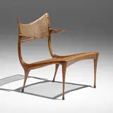 Dan Johnson, Rare Gazelle lounge chair, model 30W