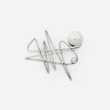 Margaret De Patta, Production Pin 39, sterling silver