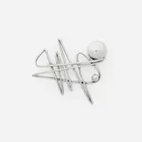 Margaret De Patta, Production Pin 39, sterling silver
