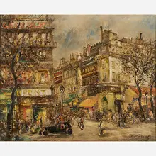 Ludolfs Liberts, Untitled (Paris Scene), Latvia