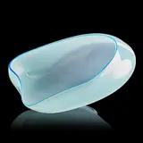 Small turquoise Basket by Dale Chihuly, sold May 2018