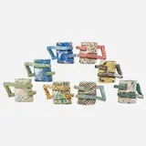 Carole McNicoll, Eight teacups, England