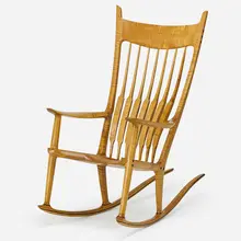 Sam Maloof, Fine rocking chair (No. 30)