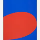 Red/Blue by Ellsworth Kelly, sold May 2018