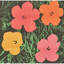 Flowers by Andy Warhol, sold May 2018