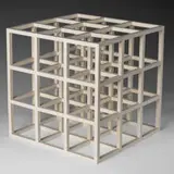 Sol LeWitt, Untitled, 1979, painted steel