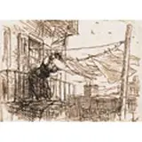 John Sloan, Hanging Clothes