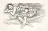 Danseuse au divan pilée en deux by Henri Matisse, 1925, Lithografie auf Velin, sold Dec 2022