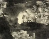 Richard Oelze, Z 140, 1962, Kreide auf Velin