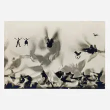 Charles and Ray Eames, Greeting card, 1947, gelatin silver print