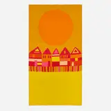 Donald Leake, Seaside tapestry, 1964, hand-woven wool