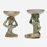 Beatrice Wood, Figural coupes, pair