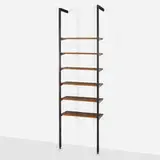 CSS (Comprehensive Storage System) by George Nelson & Associates, 1959, enameled aluminum, brushed aluminum, walnut, sold Jul 2024