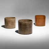 Gainey Ceramics, Planters, set of three, c. 1968, glazed stoneware