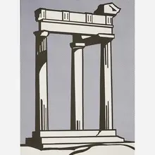Temple by Roy Lichtenstein, sold May 2018