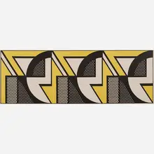 Repeated Design by Roy Lichtenstein, sold May 2018