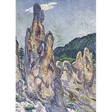Isabel Whitney, Untitled (Southwest Scene), c. 1920, oil on artist board