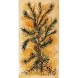 Untitled (Plant) by George Grosz, c. 1940, watercolor on paper, sold May 2001