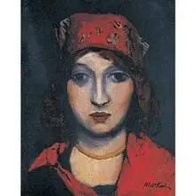 Walt Francis Kuhn, Untitled (Portrait), c. 1927, oil on canvas