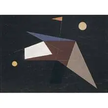 Charles Green Shaw, Untitled (Abstraction), 1941, oil on canvas board