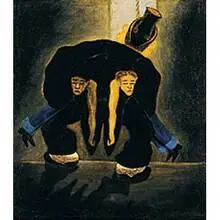 Walter Ellison, Untitled, oil on canvas