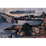 Joseph De Martini, Monhegan, Maine, oil on board