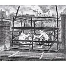 Lawrence Beall, Smith Penthouse, lithograph on paper