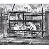 Lawrence Beall, Smith Penthouse, lithograph on paper