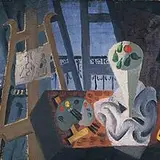 Alexander Corazzo, Still Life with Easel