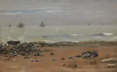 Otto Hagborg, Sailing off the Coast