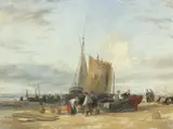 Unloading the Catch by English School, late 19th Century, sold Apr 2019