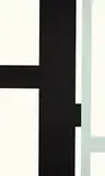 Andreas Brandt, Schwarz mit grau, 1987, Öl auf Leinwand