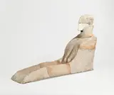 Lothar Fischer, Große Sphinxbüste, 1977, Terrakotta, bemalt