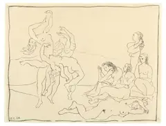 Danses by Pablo Picasso, 1954, Lithographie auf Arches-Velin, sold Nov 2012