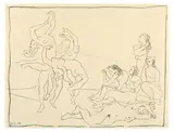 Danses by Pablo Picasso, 1954, Lithographie auf Arches-Velin, sold Nov 2012