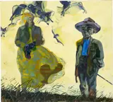 Annette Schröter, Ohne Titel, 1997, Öl auf Leinwand