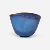 Gertrud and Otto Natzler, Oval pinched vase form