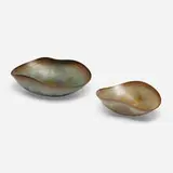 Gertrud and Otto Natzler, Free-form bowls, set of two